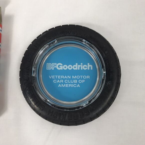 Vintage BF Goodrich Rubber Tire Ashtray Silvertown Advertising Collectible W/box - Picture 4 of 10